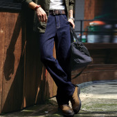 防褪色原色直筒牛仔裤 水洗休闲裤 男2026春季 长裤 子潮 新款 美式