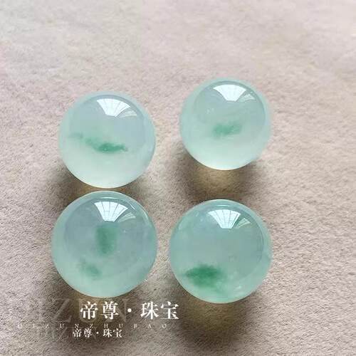 圆珠手串DIY配珠玉石项链配珠