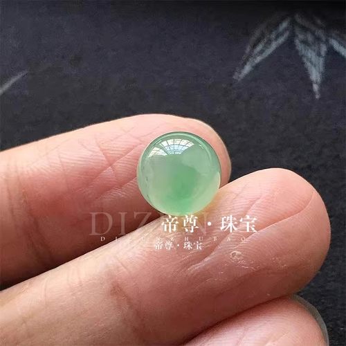 飘绿花圆珠子散珠配饰转运珠配珠