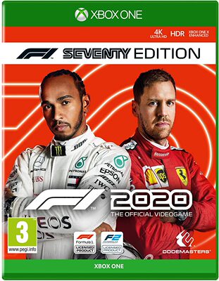XBOXONE XBOX ONE S X游戏 F1 2020 标准版 数字下载版