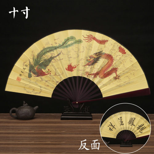 优质绢布和精选竹子定制折扇