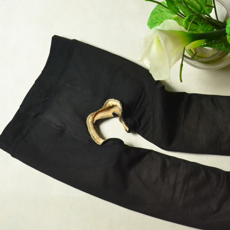 包邮假透肉开裆性感方便保暖裤