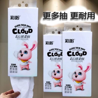 彩阳典雅大包悬挂式抽纸