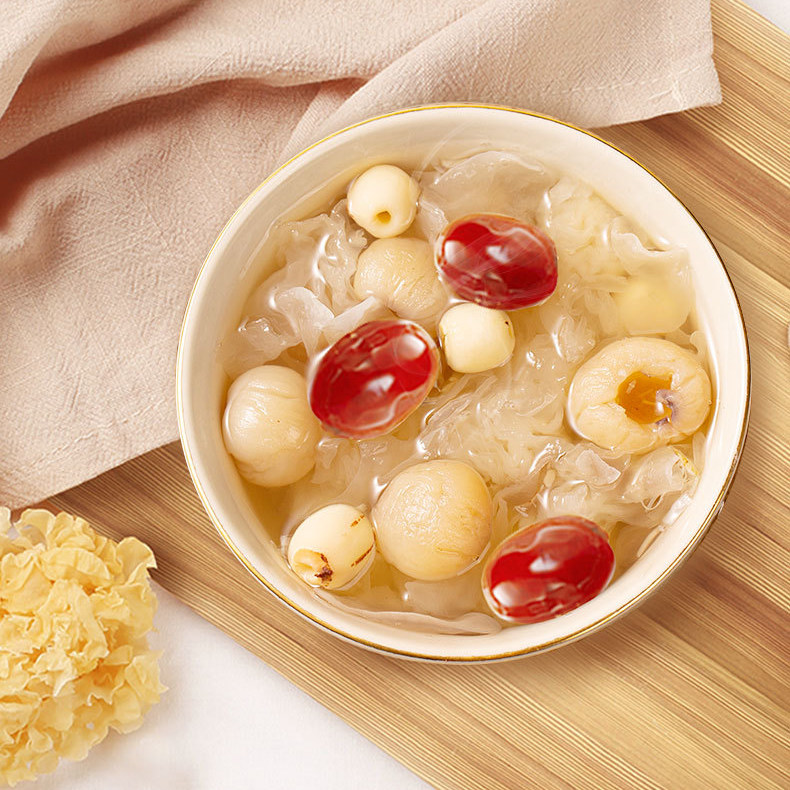 广式糖水材料包清补凉甜汤炖品夏天润燥养颜汤银耳莲子羹炖品食材