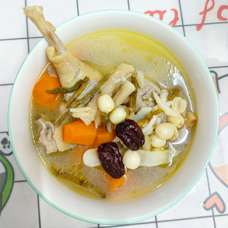 沙参玉竹老鸭汤料石斛麦冬百合熬夜炖汤包清润养生煲汤料干货润燥