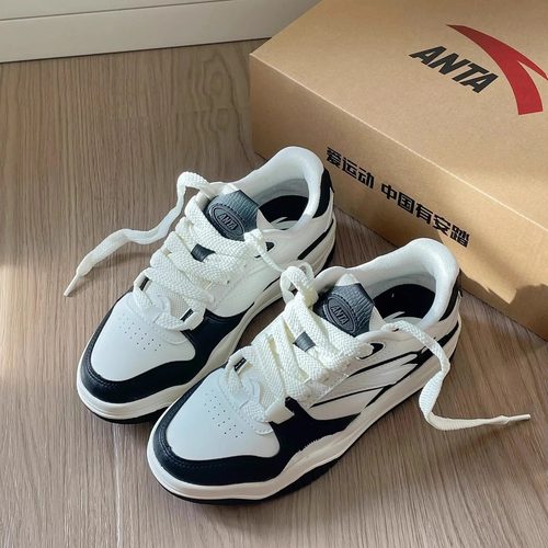 安踏波浪鞋潮流厚底春季板鞋