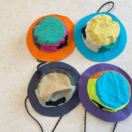 儿童渔夫帽速干女童登山帽