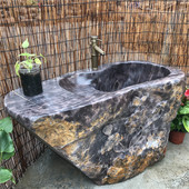 室外石头拖把池拖把桶拖布池地拖桶庭院花园别墅墩布池洗衣池水池