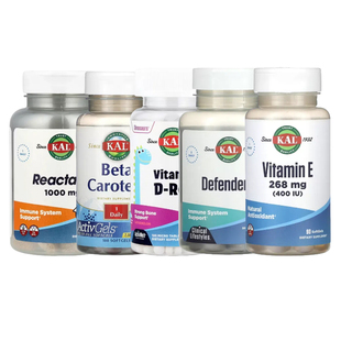 KAL胡萝卜Defender维生素AD生育酚K2 MK-7乙酸酯E Reacta-C -REX