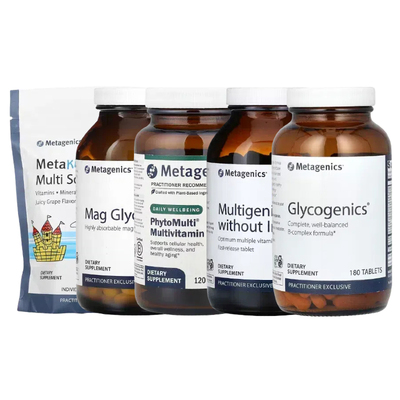 Metagenics复合Multigenics多维生素B族Glycogenics PhytoMulti铁