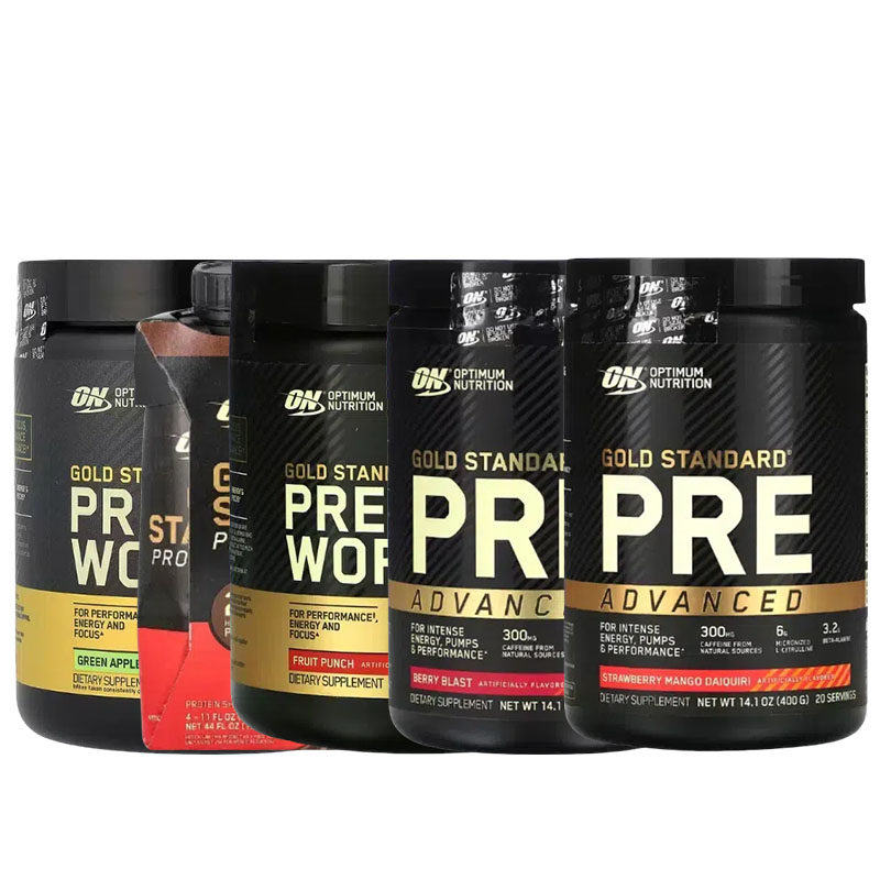 Optimum Nutrition欧奥普帝特蒙金标准锻炼前氮泵配方蛋白质奶昔