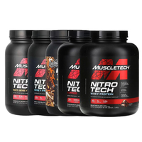 MuscleTech麦斯泰克Nitro Tech正氮科技乳清肽和分离瘦增肌配方粉