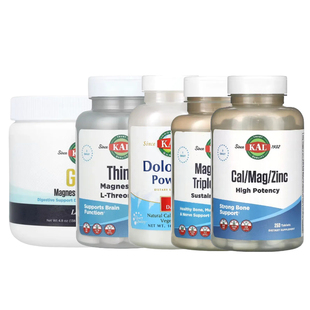 KAL双甘氨基酸Stress B螯合Ultra钙镁锌Cal-Citrate+乳清酸接骨木