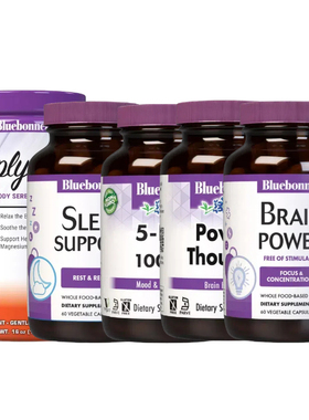 Bluebonnet睡5-HTP Brain眠Power缬Thought草simply根calm stress