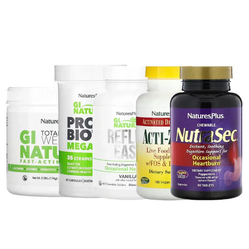 NaturesPlus活化Ultra助剂Acti-Zyme男士益生菌GI Natural