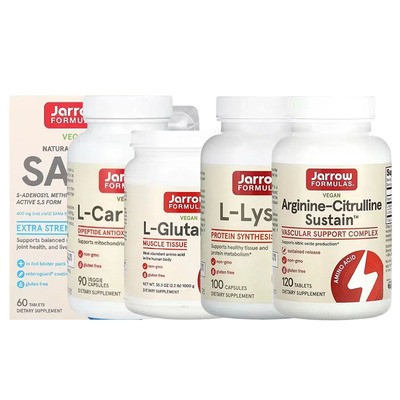 Jarrow formulas牛磺酸N-乙酰酪氨酸半胱氨酸FamilE Toco-Sorb VK