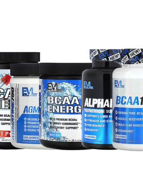 EVLution Nutrition支链氨基酸能量BCAA ENERGY胍丁胺Agmatine750