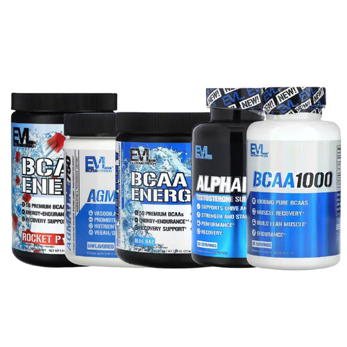 EVLution Nutrition支链氨基酸能量BCAA ENERGY胍丁胺Agmatine750
