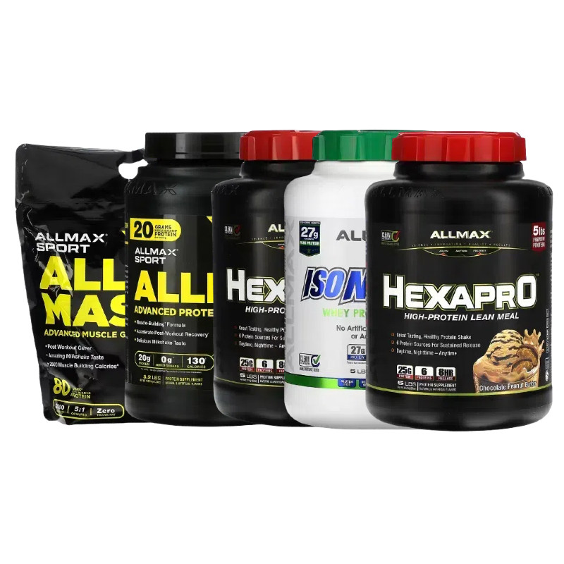 ALLMAX分离乳清IsoNatural高运动蛋白增肌粉Hexapro Sport ALLPRO
