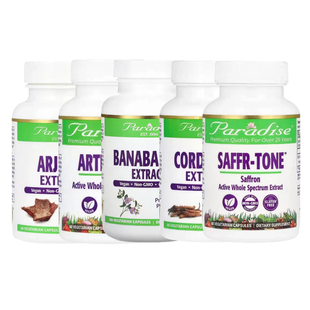Paradise Herbs巴拿巴橄榄叶虫草穿心莲刺五加番荔枝何首乌提取物