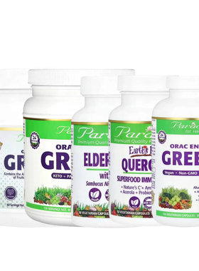 Paradise Herbs ORAC Energy Greens绿色Saffr-Tone能源β-葡聚糖