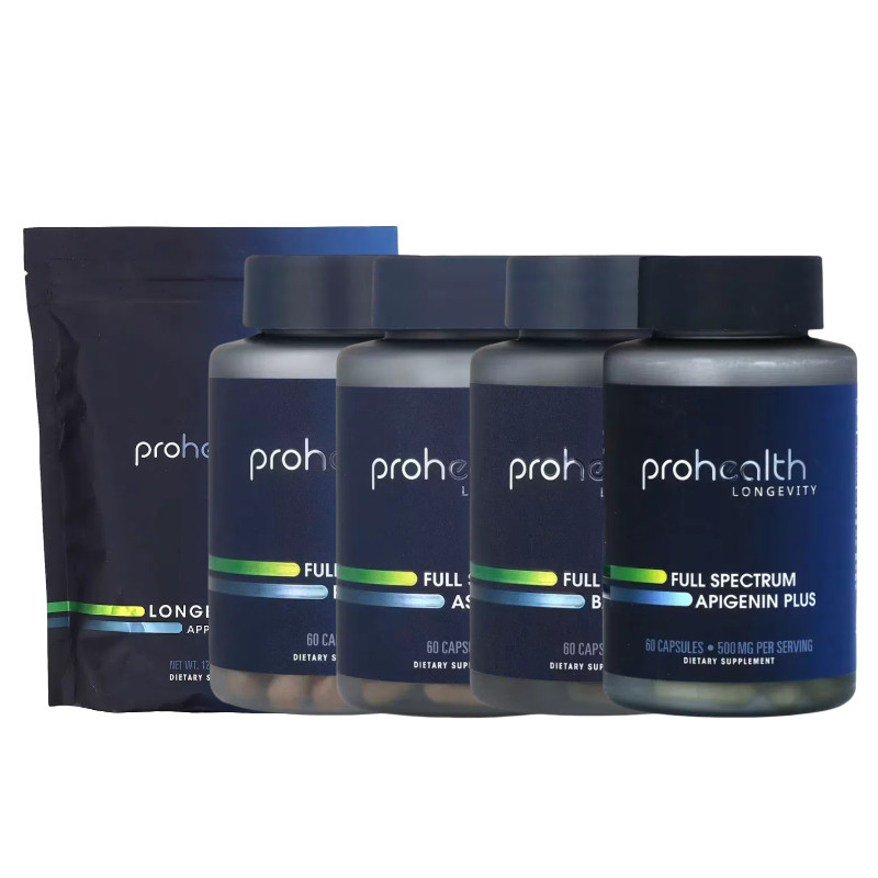 ProHealth Longevity绿色植物+苹果香蕉15%橄榄苦苷叶蜜蜂花缬草