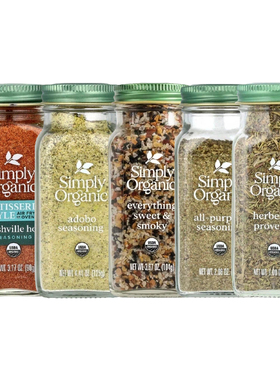 Simply Organic Rotisserie调Style味Seasoning料Nashville Hot