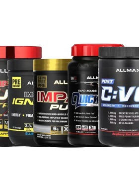 ALLMAX锻炼前后配方CVOL营养粉增肌肉催化剂Quick Mass MusclEAA