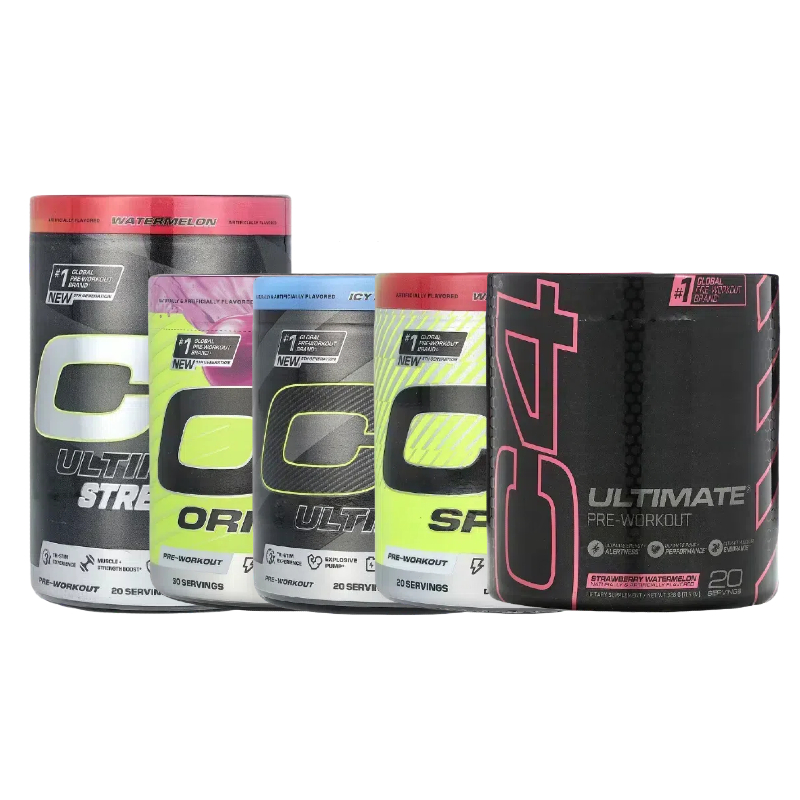 美国Cellucor C4 Original Explosive Sport运动锻炼前和减脂配方