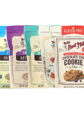 Bob's Red Mill有机奶香荞7谷物10热蜂蜜格兰诺拉烤麦片家常经典