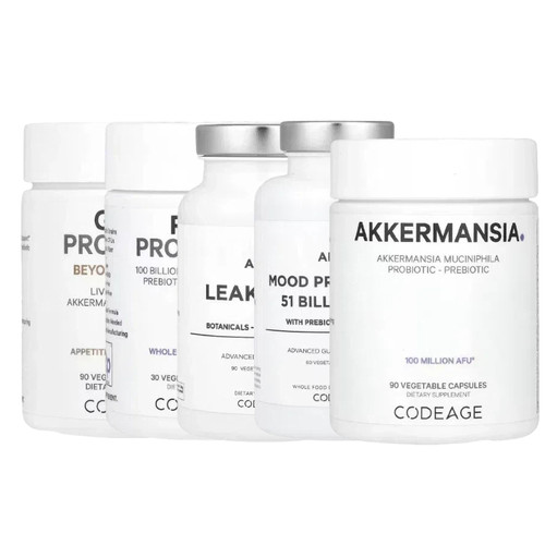 CodeAge嗜粘蛋白艾克曼菌Akkermansia 500 Ultra Amen SBO 益生菌