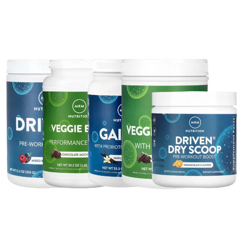 MRM Nutrition有机锻炼前补充剂产品Veggie增肌粉Elite性能蛋白质