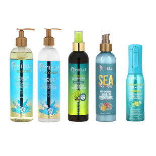 Mielle深层补强韧洗发水蒙贡果油护发素迷迭香薄荷香味芦荟淘米水