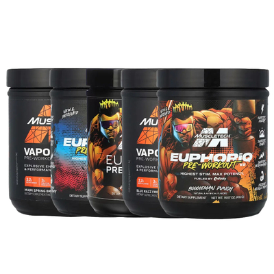 MuscleTech麦斯泰克EuphoriQ 训练健身锻炼前V2配方VaporX5补充剂