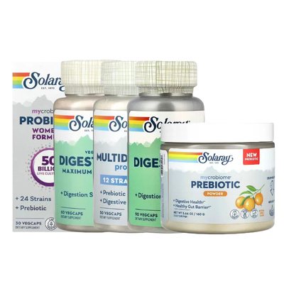 Solaray冻干乳酸+益生菌元粉Multidophilus Mycrobiome Probiotic