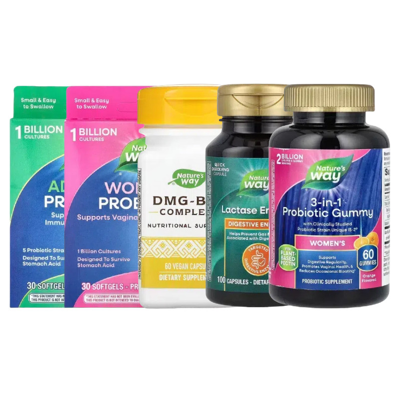 Nature's Way澳然萃维益生菌DGL解甘草甜素Mega-Zyme胰酶系统酶