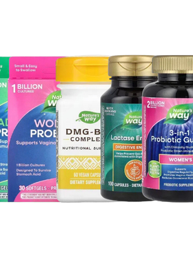 Nature's Way澳然萃维益生菌DGL解甘草甜素Mega-Zyme胰酶系统酶