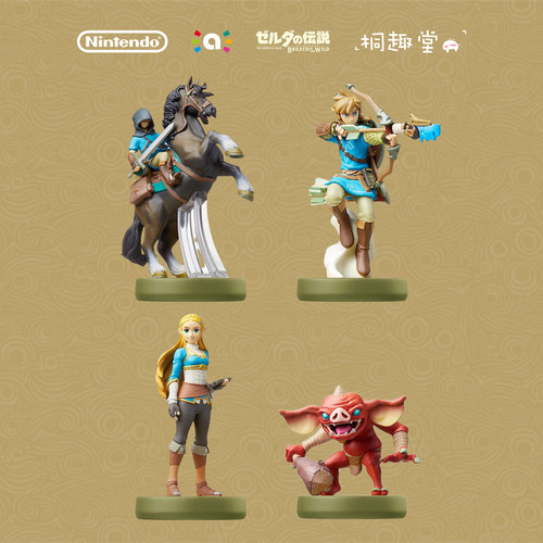 任天堂amiibo手办塞尔达旷野之息