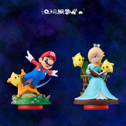 任天堂amiibo手办马里奥银河