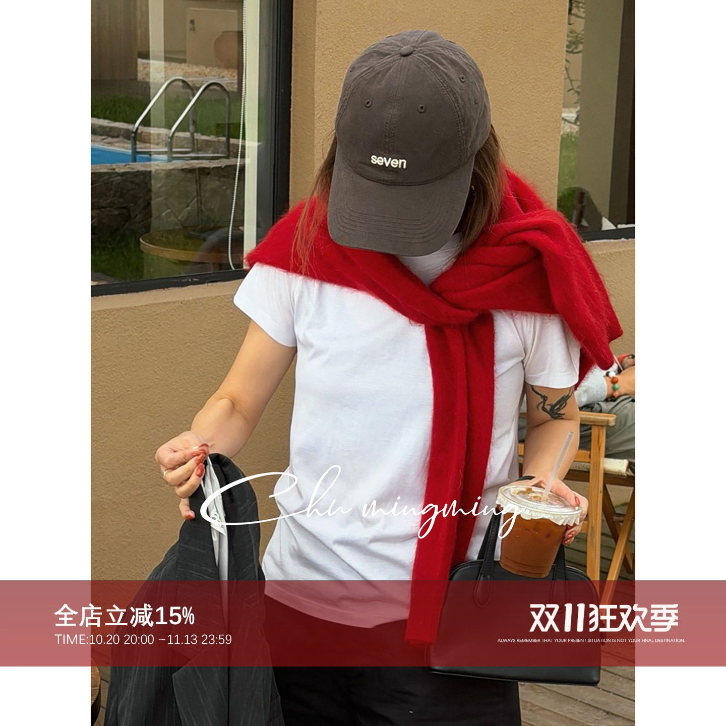 夏季新款纯棉简约舒适短袖T恤