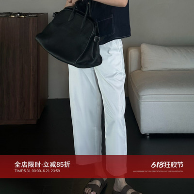 春季新款女山本九分休闲裤奶奶裤