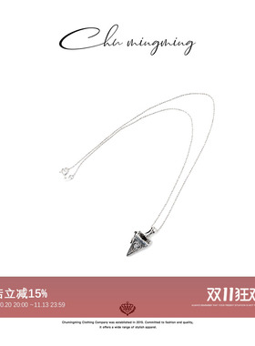 CHU楚妞 【正能量】金字塔项链金字塔高级感小众项链