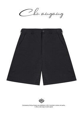 CHU楚妞[无束二代]纯棉加厚五分休闲短裤2026春季新款女西裤裤子