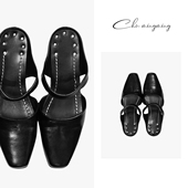 XZ112 原创设计半拖单鞋 CHU 2025SSNEW