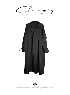 CHU楚妞素版极简风衣Jan01