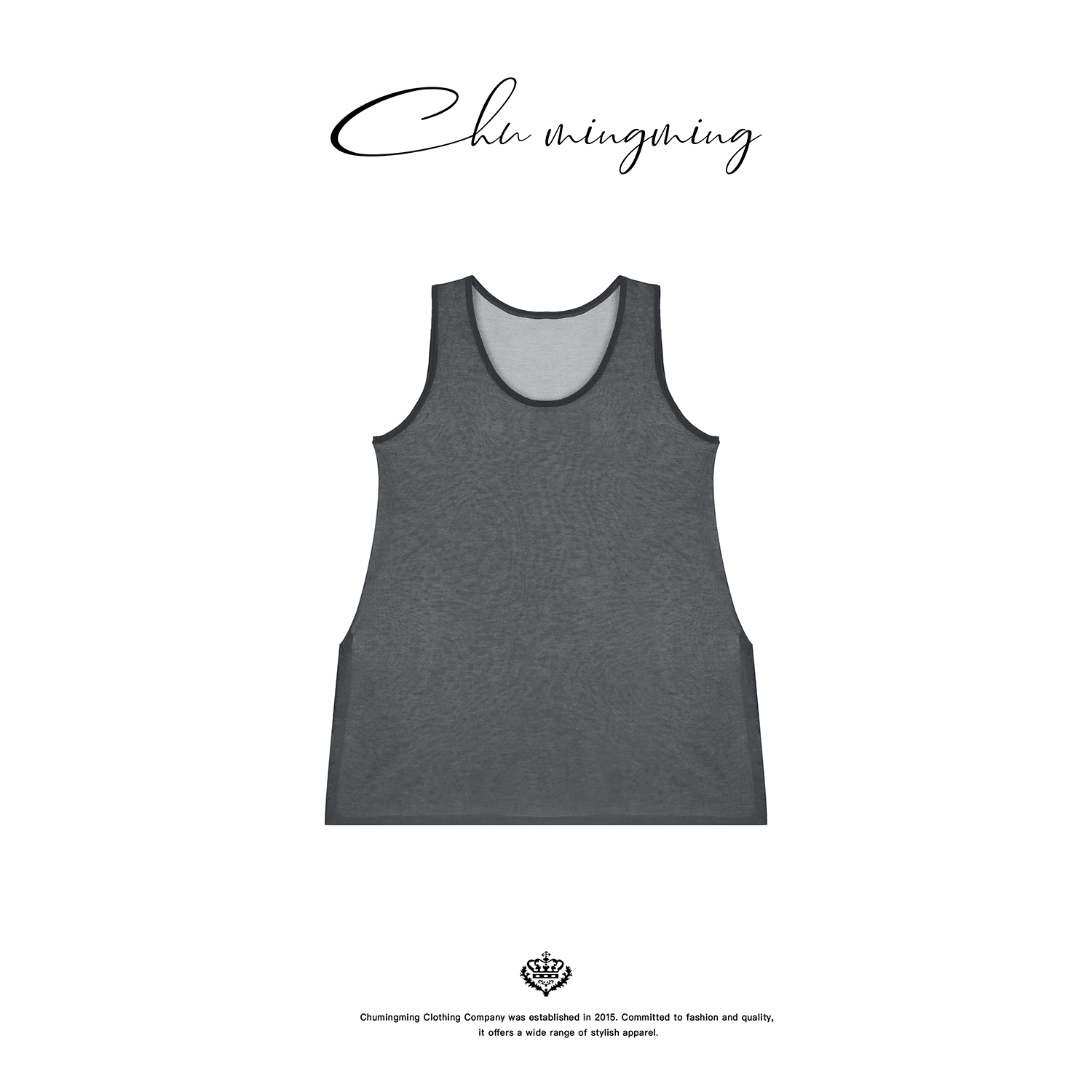 双层无袖马甲透气舒适吊带背心