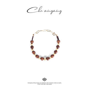 CHU楚妞金棕手链SPZC2512