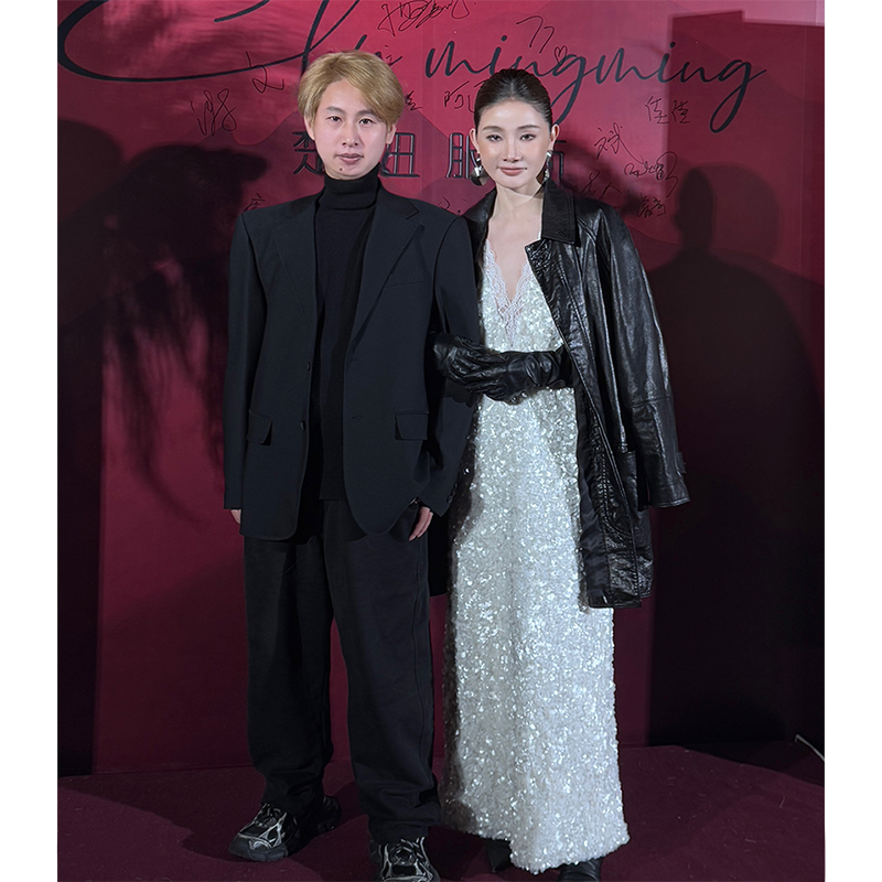 亮片春季新款女露背氛围感裙子