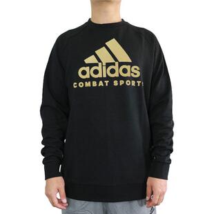 adidas阿迪  男子宽松舒适经典字母休闲百搭圆领套头卫衣
