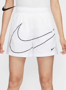Nike/耐克正品女士舒适时尚透气日常休闲梭织短裤 HM4633-100